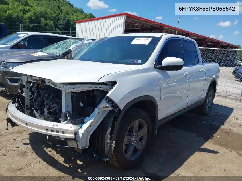 5FPYK3F56PB066542 2023 Honda Ridgeline Rtl