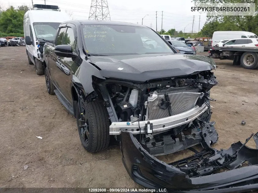 5FPYK3F84RB500261 2024 Honda Ridgeline