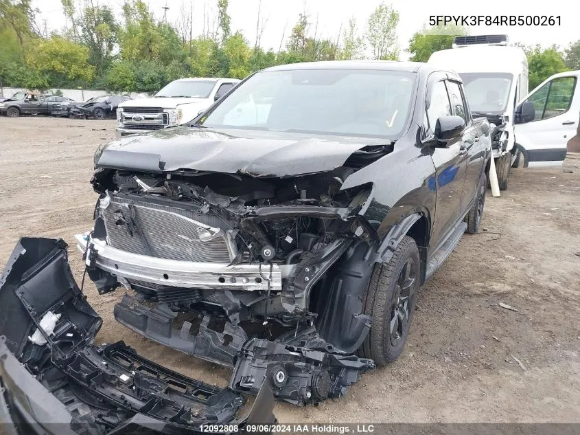 5FPYK3F84RB500261 2024 Honda Ridgeline