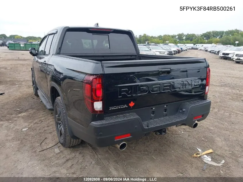 5FPYK3F84RB500261 2024 Honda Ridgeline