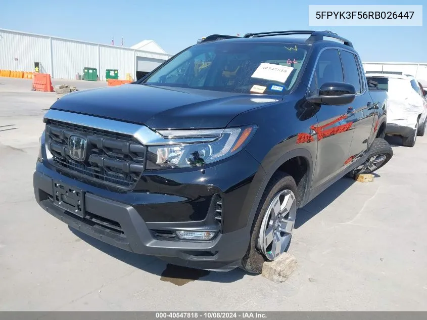 5FPYK3F56RB026447 2024 Honda Ridgeline Rtl