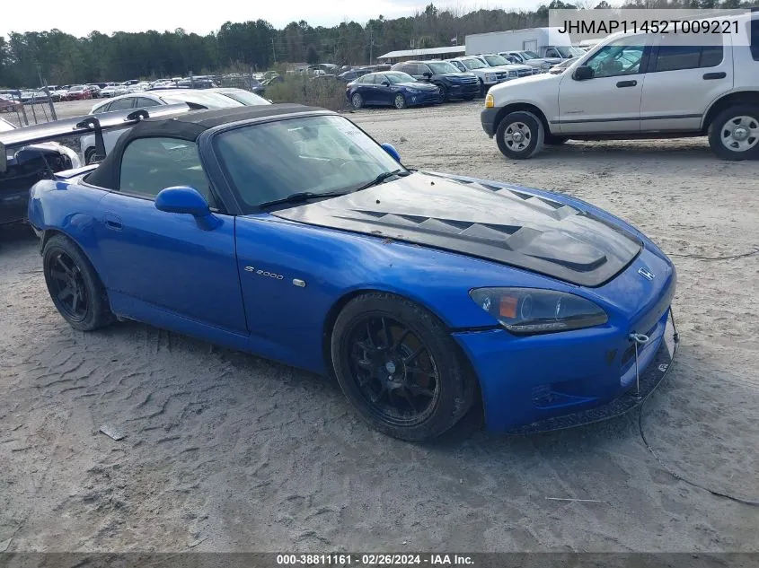 JHMAP11452T009221 2002 Honda S2000