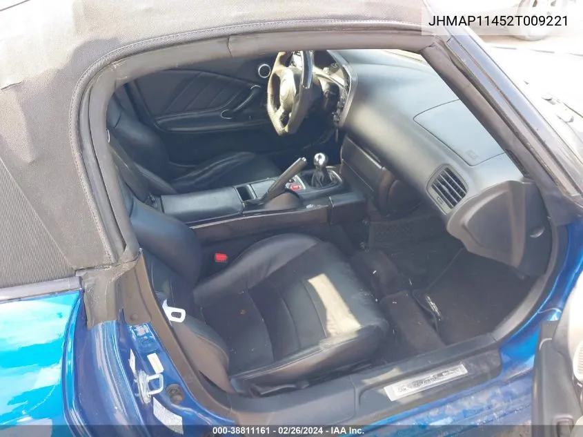 JHMAP11452T009221 2002 Honda S2000