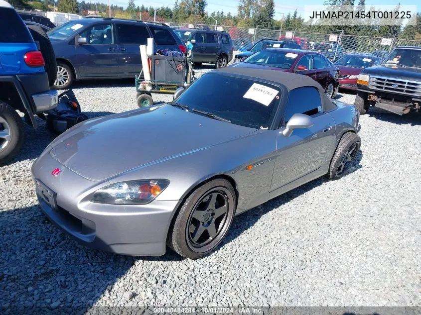 JHMAP21454T001225 2004 Honda S2000