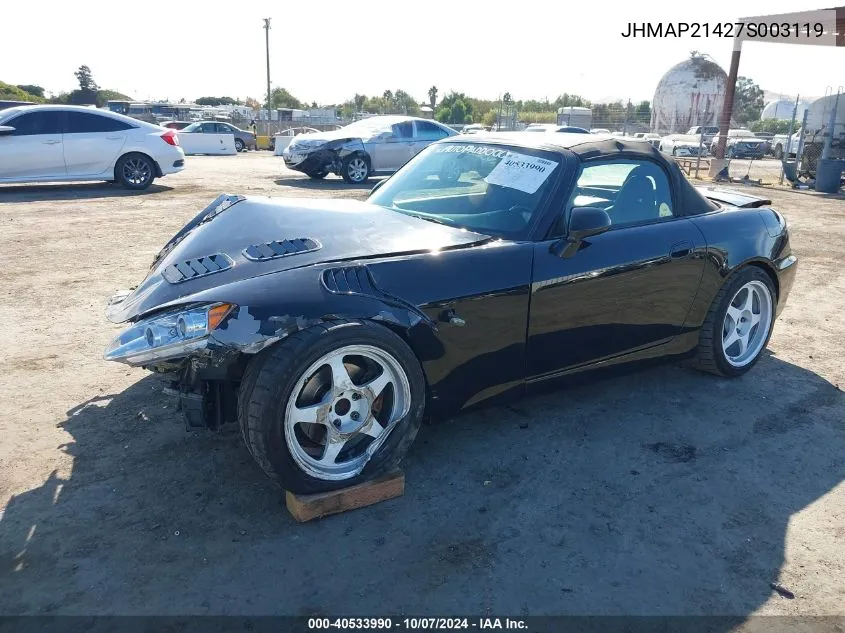 JHMAP21427S003119 2007 Honda S2000