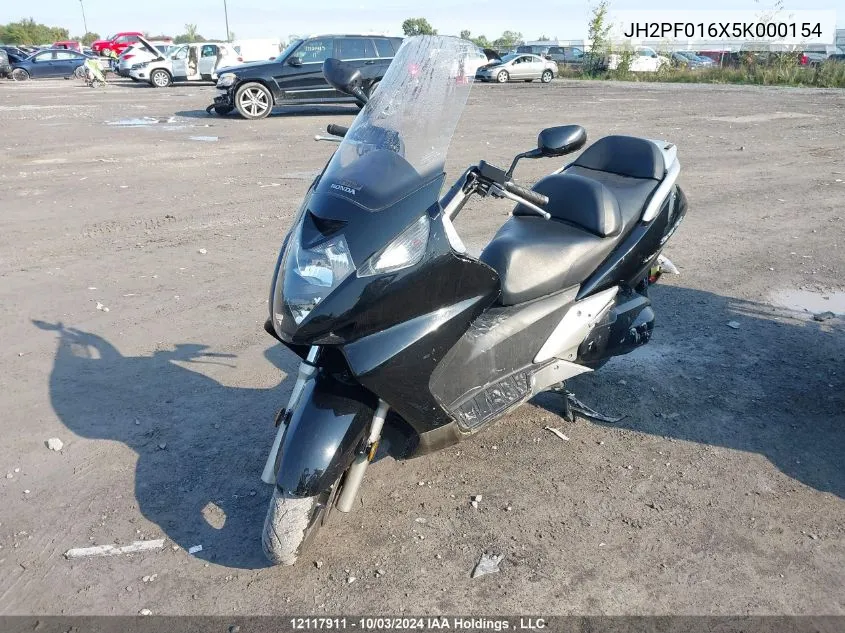 2005 Honda Fsc600 VIN: JH2PF016X5K000154 Lot: 12117911