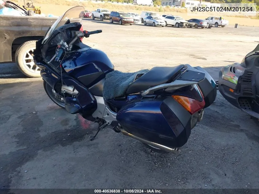 2004 Honda St1300 VIN: JH2SC51024M201254 Lot: 40536838