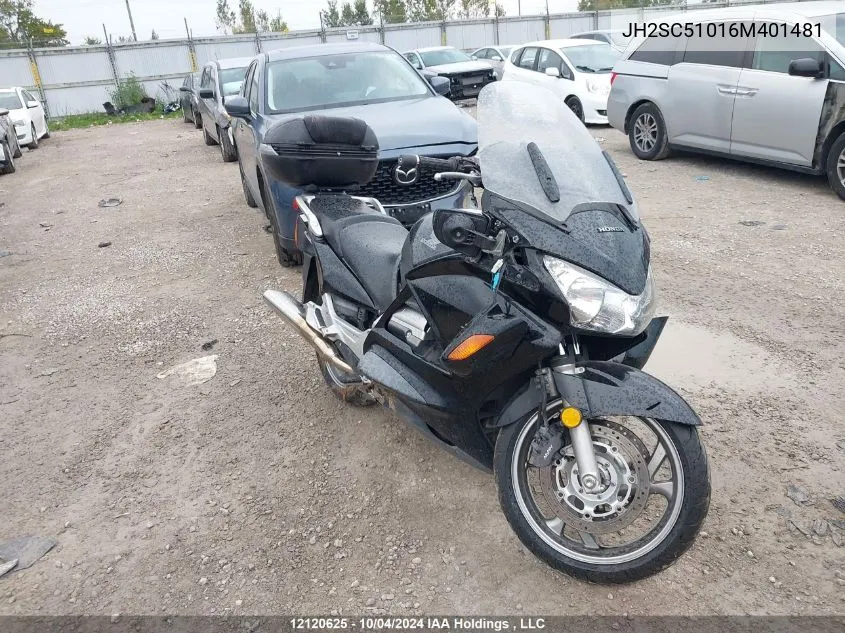 JH2SC51016M401481 2006 Honda St1300