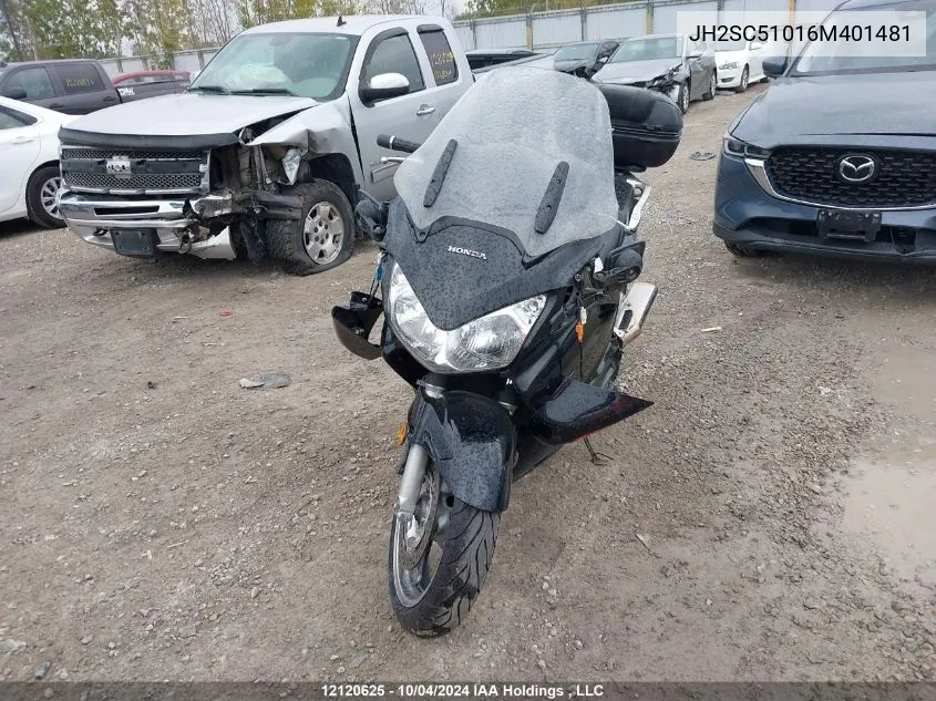 JH2SC51016M401481 2006 Honda St1300