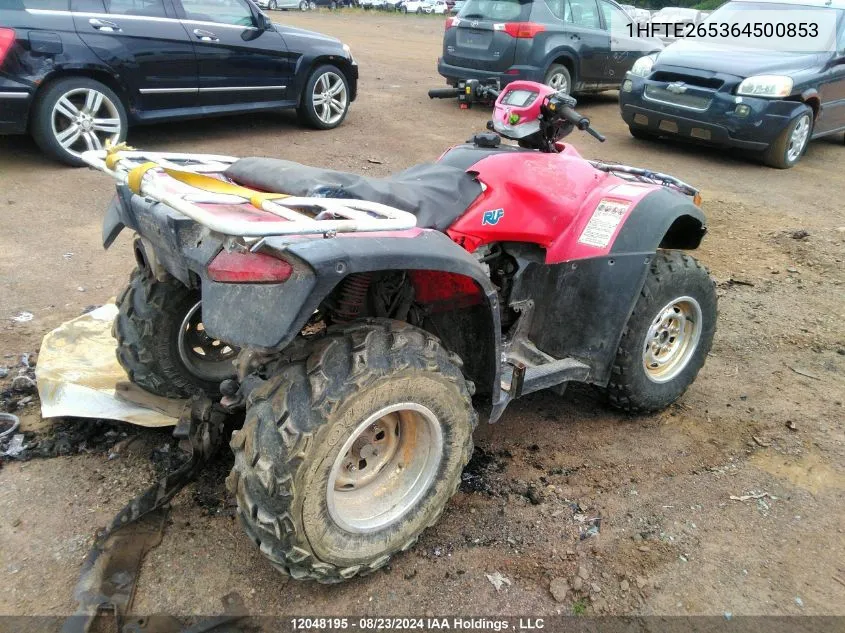 1HFTE265364500853 2006 Honda Trx500 Fga