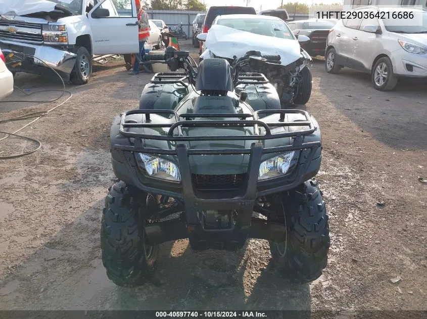 2006 Honda Trx400 Fa VIN: 1HFTE290364216686 Lot: 40597740