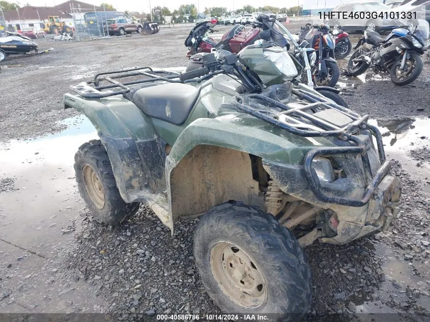 1HFTE4603G4101331 2016 Honda Trx500 Fa