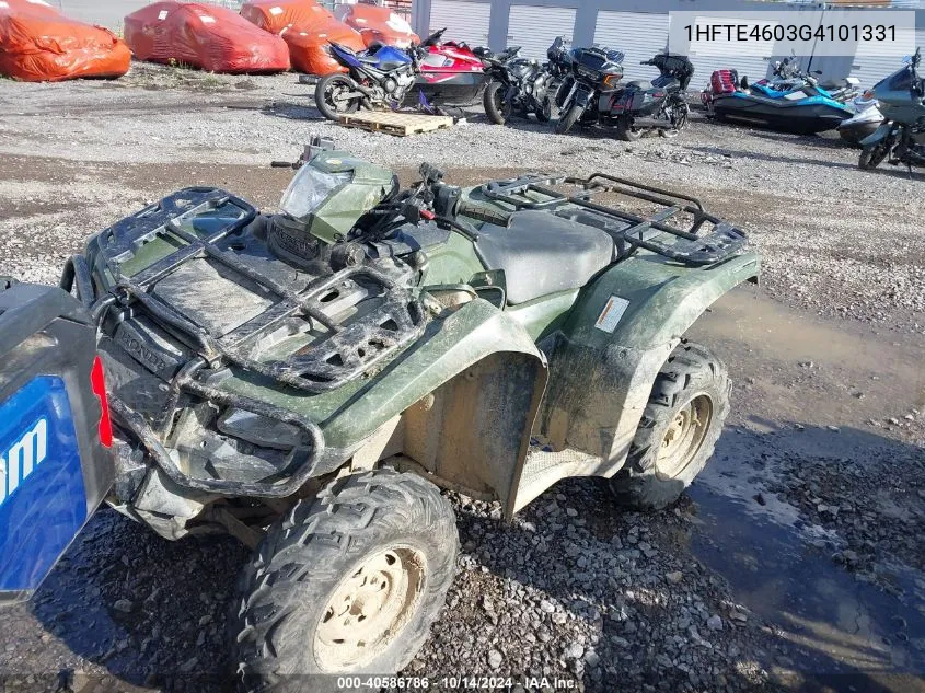 1HFTE4603G4101331 2016 Honda Trx500 Fa