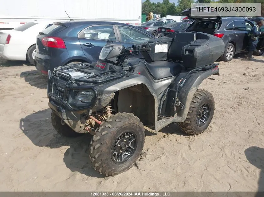 1HFTE4693J4300093 2018 Honda Trx500 Fa