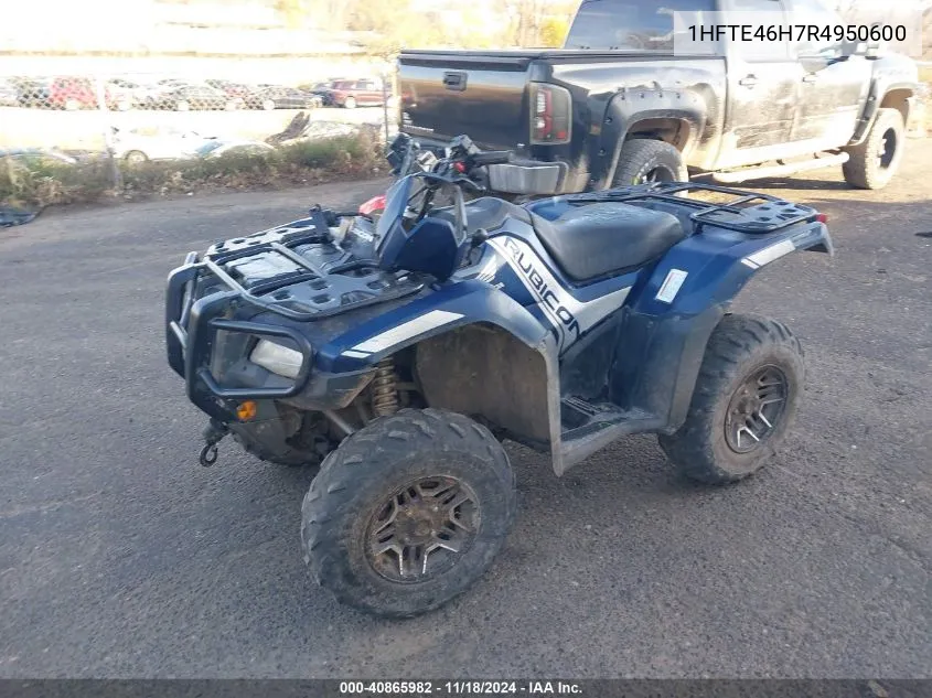 2024 Honda Trx520 Fa VIN: 1HFTE46H7R4950600 Lot: 40865982