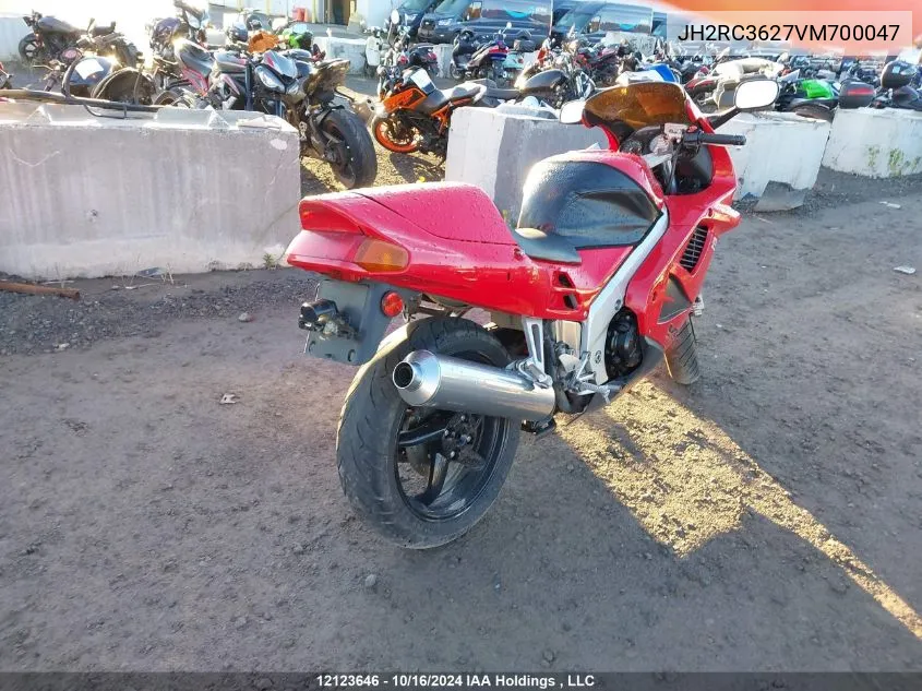 JH2RC3627VM700047 1997 Honda Vfr750 F