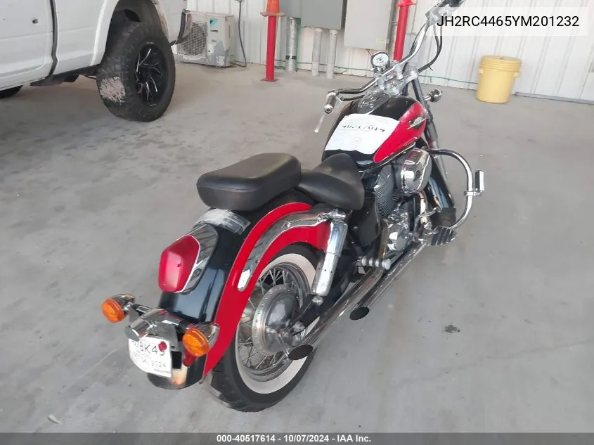 2000 Honda Vt750 Cd2 VIN: JH2RC4465YM201232 Lot: 40517614