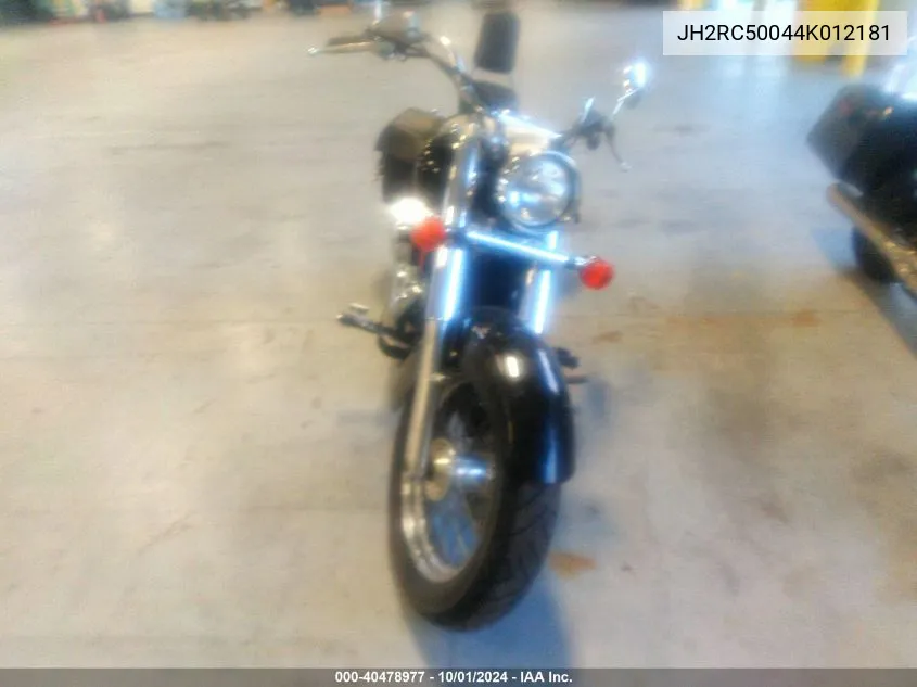 JH2RC50044K012181 2004 Honda Vt750 C