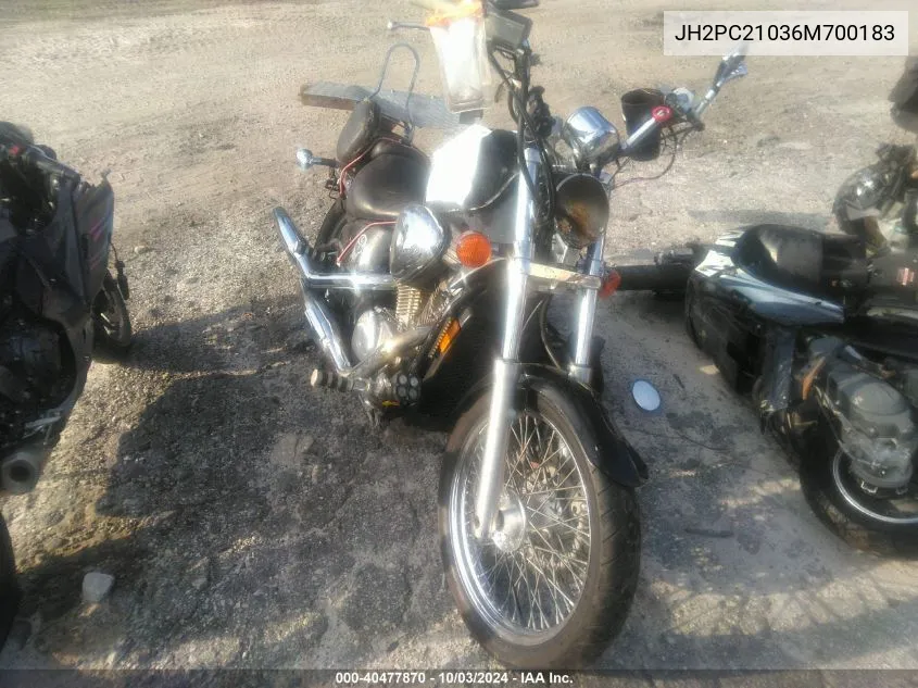 JH2PC21036M700183 2006 Honda Vt600 C