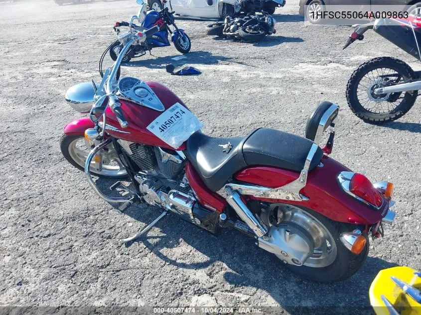 2004 Honda Vtx1300 C VIN: 1HFSC55064A009863 Lot: 40507474