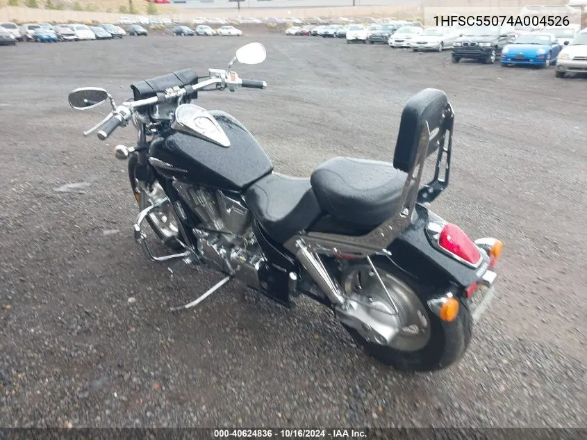 2004 Honda Vtx1300 C VIN: 1HFSC55074A004526 Lot: 40624836