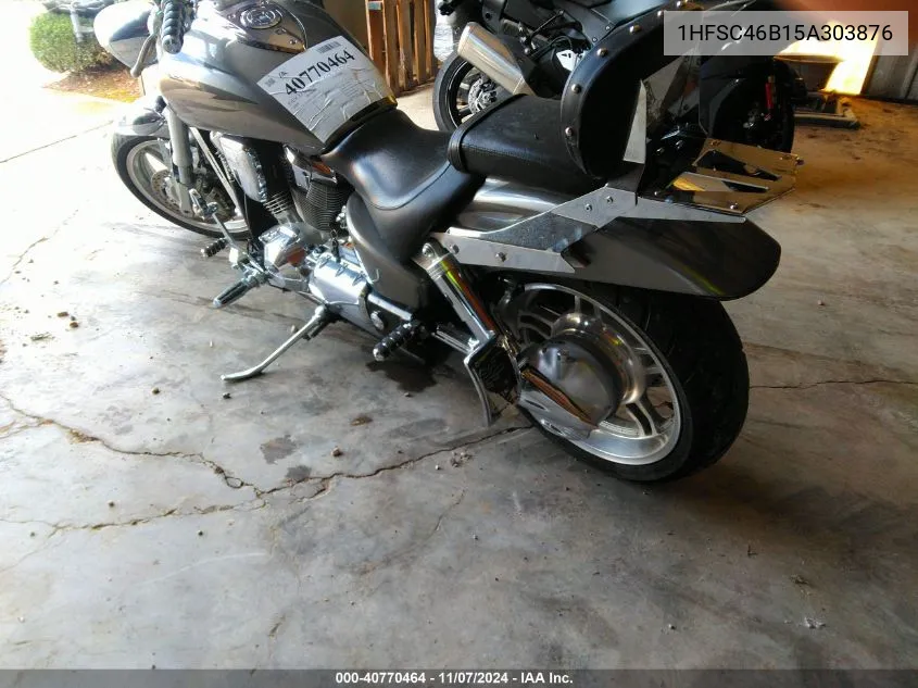 2005 Honda Vtx1800 F1 VIN: 1HFSC46B15A303876 Lot: 40770464