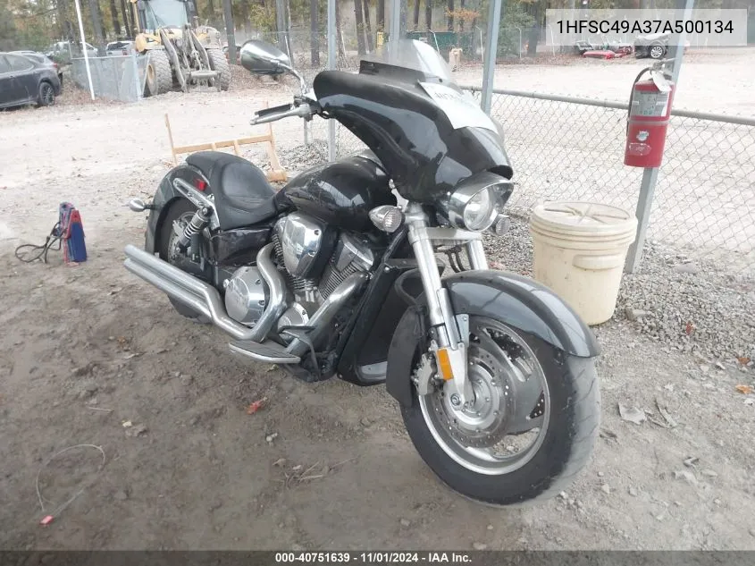 2007 Honda Vtx1800 N1 VIN: 1HFSC49A37A500134 Lot: 40751639