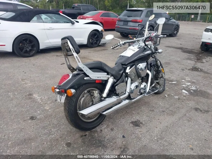 2007 Honda Vtx1300 C VIN: 1HFSC55097A306470 Lot: 40786940