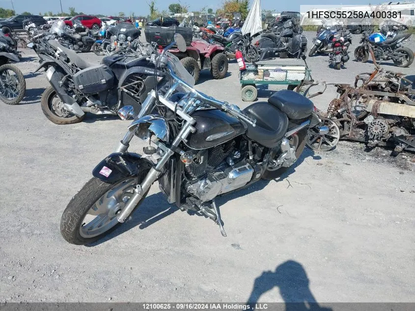 1HFSC55258A400381 2008 Honda Vtx1300 C