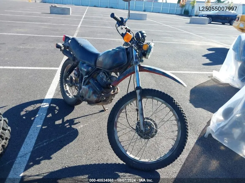 1978 Honda Xl250 VIN: L25055007997 Lot: 40534568