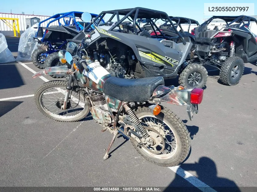 L25055007997 1978 Honda Xl250