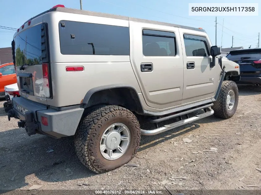 5GRGN23UX5H117358 2005 Hummer H2 Suv