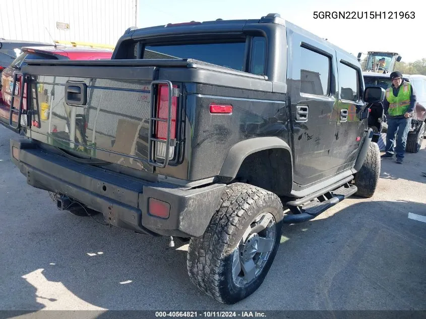 5GRGN22U15H121963 2005 Hummer H2 Sut