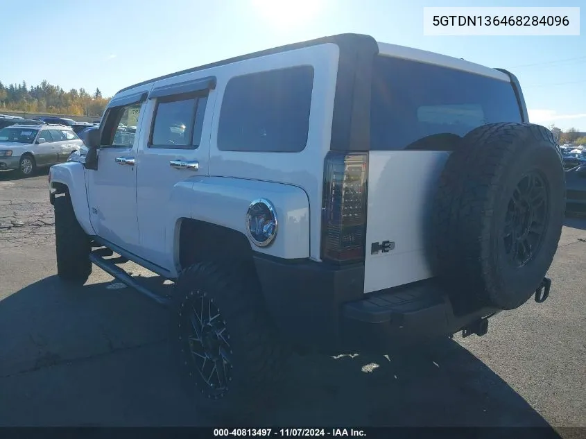 2006 Hummer H3 Suv VIN: 5GTDN136468284096 Lot: 40813497