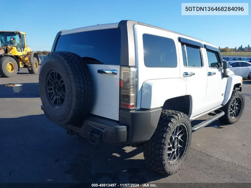 2006 Hummer H3 Suv VIN: 5GTDN136468284096 Lot: 40813497