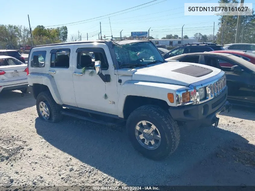 5GTDN13E778161627 2007 Hummer H3 Suv