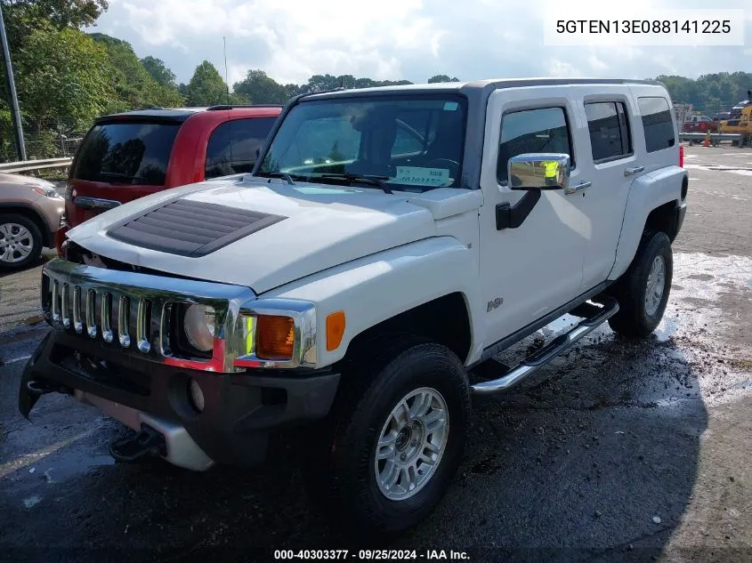 5GTEN13E088141225 2008 Hummer H3 Suv