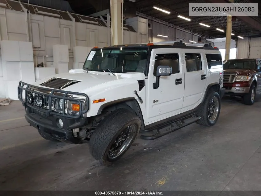 5GRGN23U63H126085 2003 Hummer H2