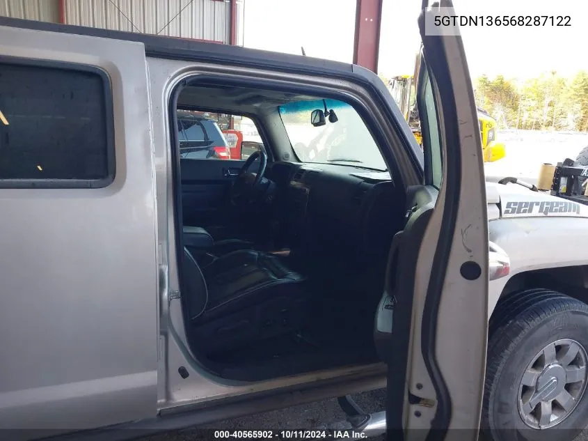 5GTDN136568287122 2006 Hummer H3 Suv