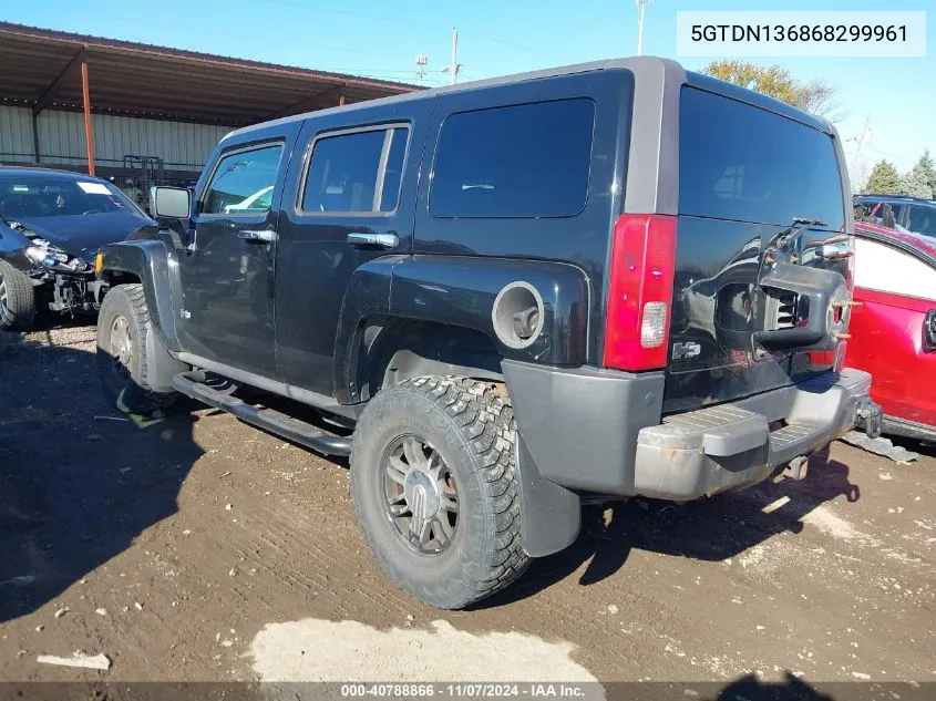 2006 Hummer H3 Suv VIN: 5GTDN136868299961 Lot: 40788866