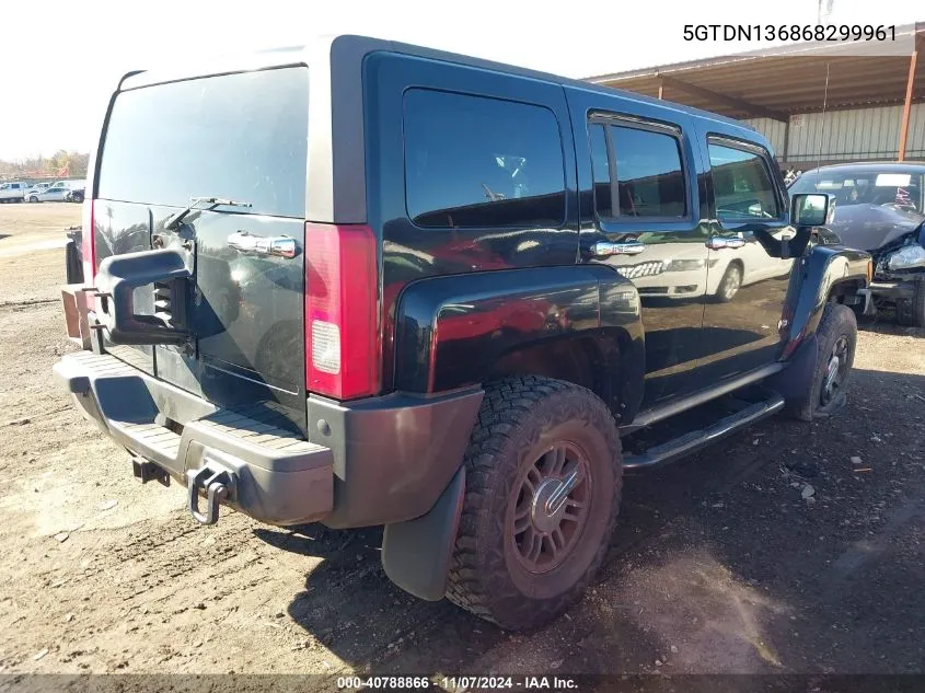 2006 Hummer H3 Suv VIN: 5GTDN136868299961 Lot: 40788866