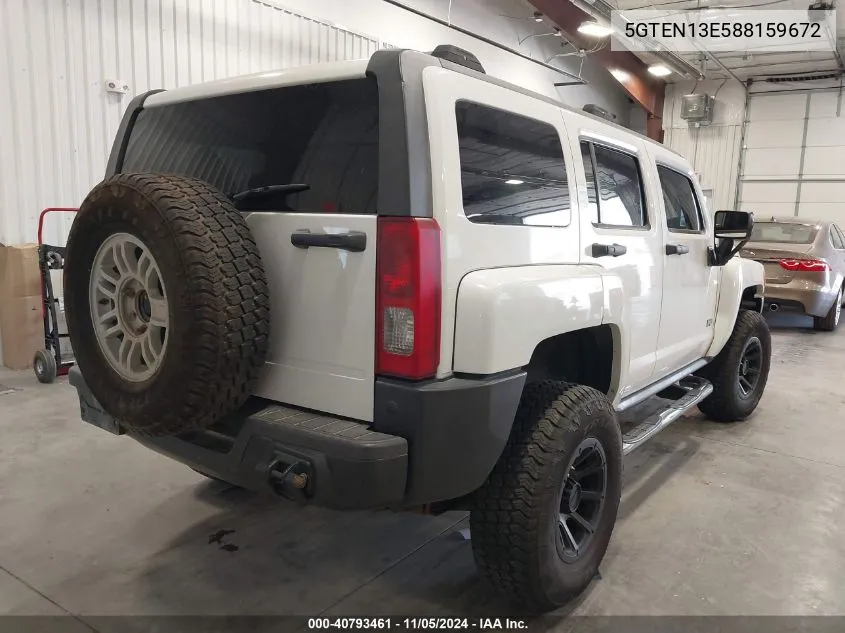 5GTEN13E588159672 2008 Hummer H3 Suv