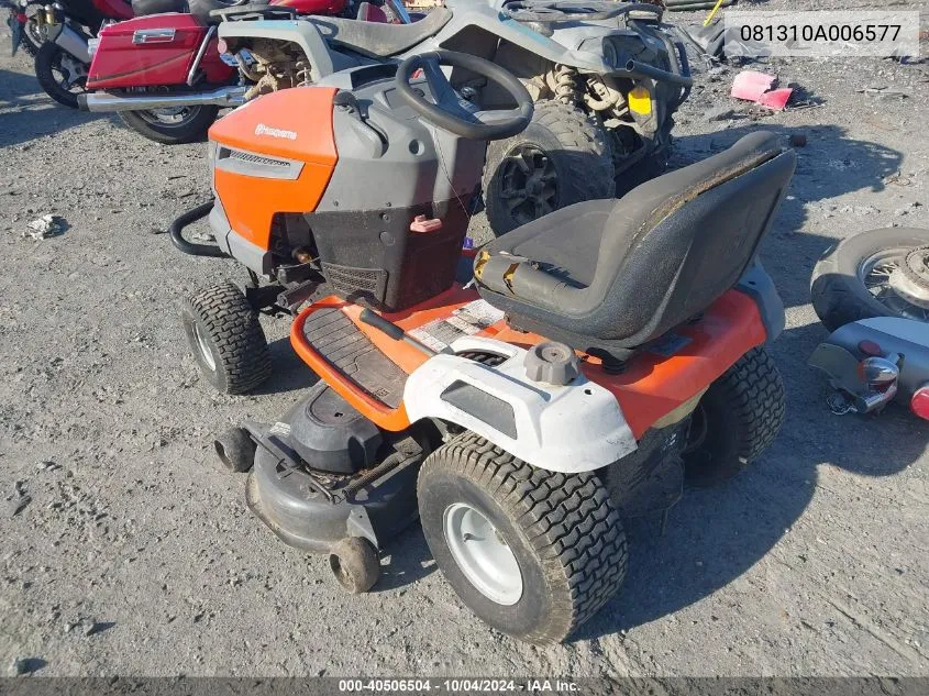 2015 Husqvarna Other VIN: 081310A006577 Lot: 40506504