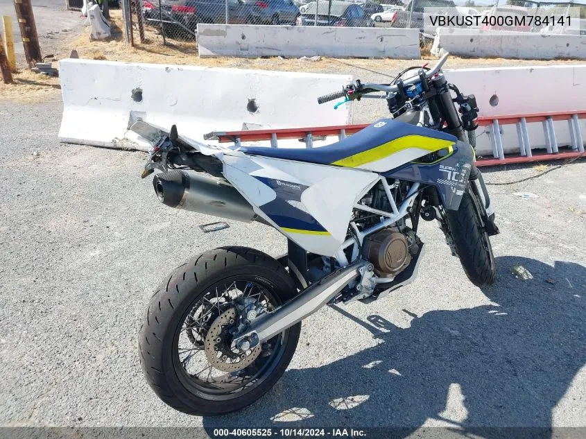 VBKUST400GM784141 2016 Husqvarna Supermoto 701