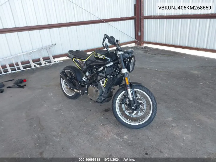 2019 Husqvarna Svartpilen 401 VIN: VBKUNJ406KM268659 Lot: 40695318