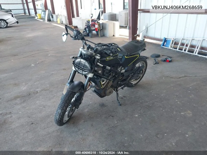 2019 Husqvarna Svartpilen 401 VIN: VBKUNJ406KM268659 Lot: 40695318