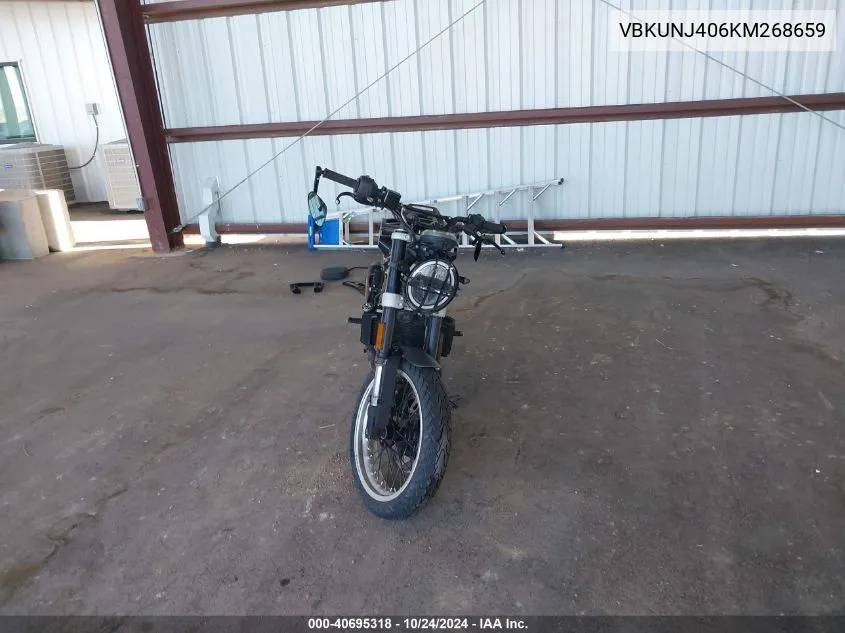 2019 Husqvarna Svartpilen 401 VIN: VBKUNJ406KM268659 Lot: 40695318