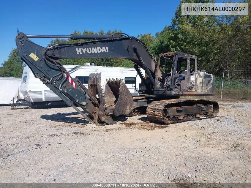 2022 Hyundai Excavator VIN: HHKHK614AE0000297 Lot: 40639711