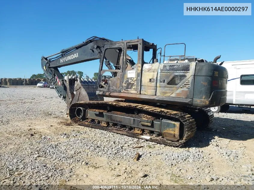 2022 Hyundai Excavator VIN: HHKHK614AE0000297 Lot: 40639711