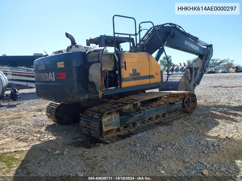 2022 Hyundai Excavator VIN: HHKHK614AE0000297 Lot: 40639711